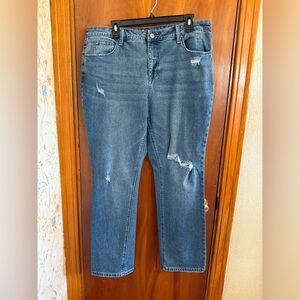 Laurie Felt Classic Blue Denim Jeans Size 16